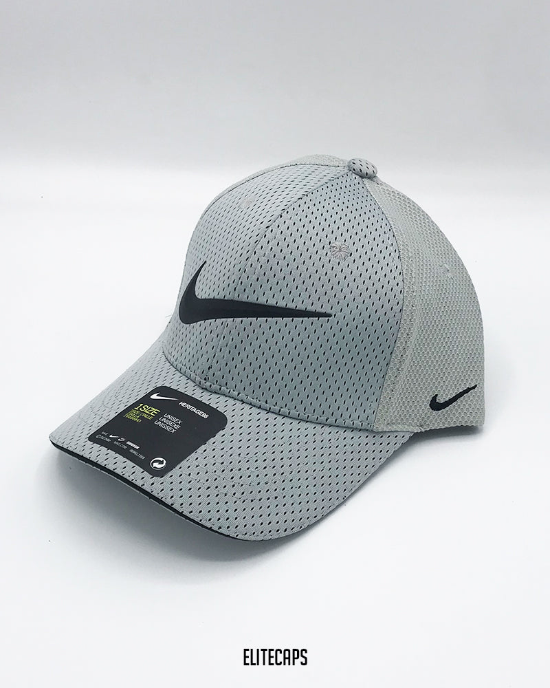 Grey NKE Heritage Mesh Cap - C0267