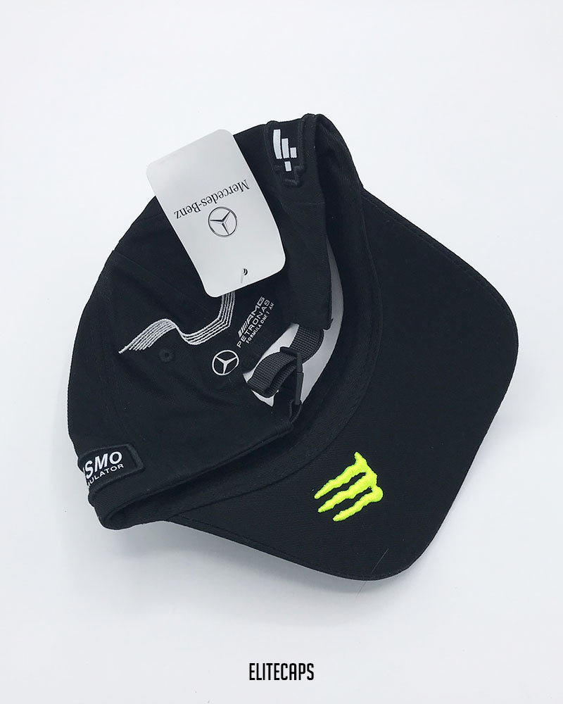 Classic Black Mercedes Sports Cap - C0676