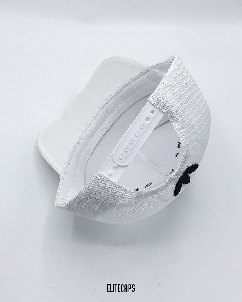 ADIDS Classic White Trucker Snapback Cap - C0640