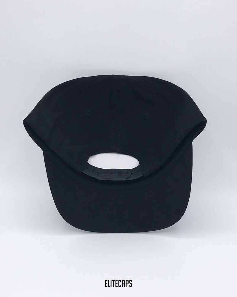 Jet Black Captain BKT Snapback Cap - C0581