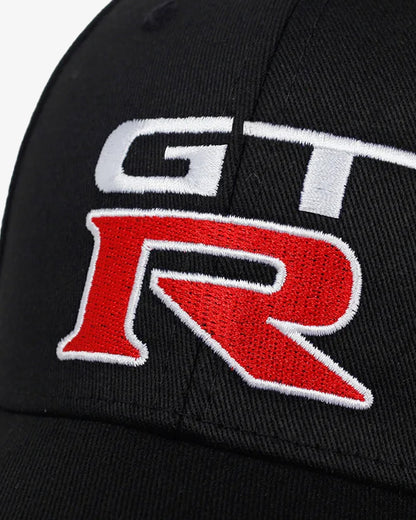 GTR Embroidered Black Cap - C0144