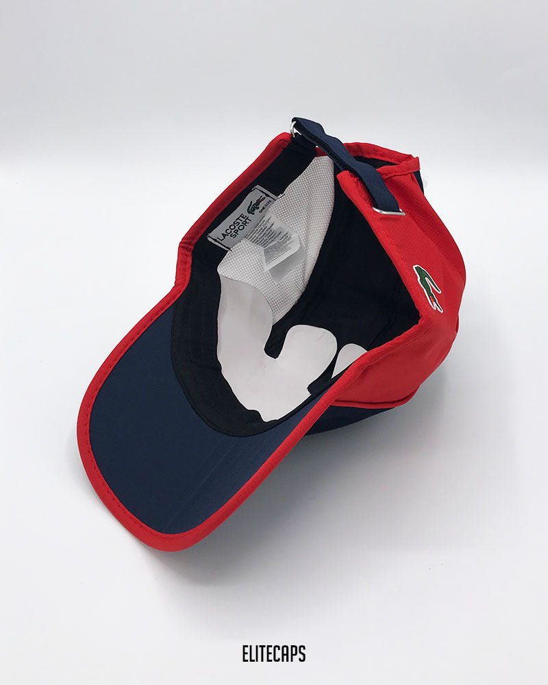 LACOSTTE Navy Blue Triple Tone Cap - C0621