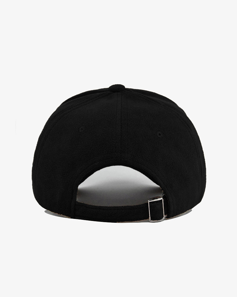 Basic Black Suede Cap - C0118