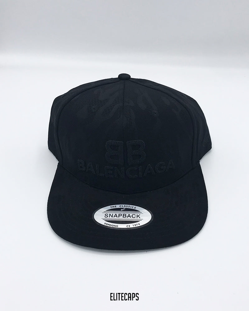 Black BLCG Snapback Cap - C0295