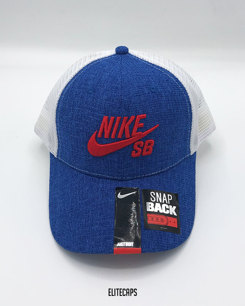 Blue NKE SB Trucker Cap - C0275
