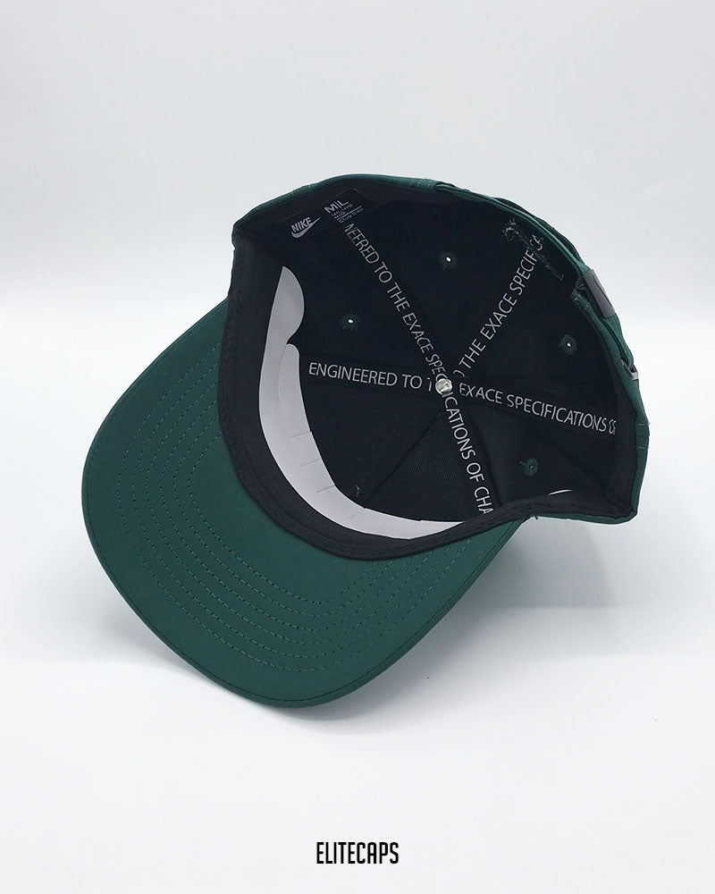 NIIKE Classic Green Embroidered Baseball Cap - C0696