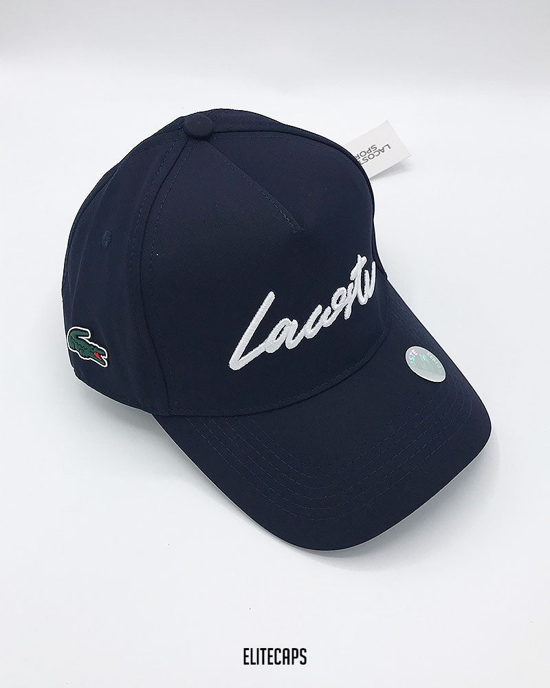 LACOSTTE Signature Dark Blue Cap - C0584