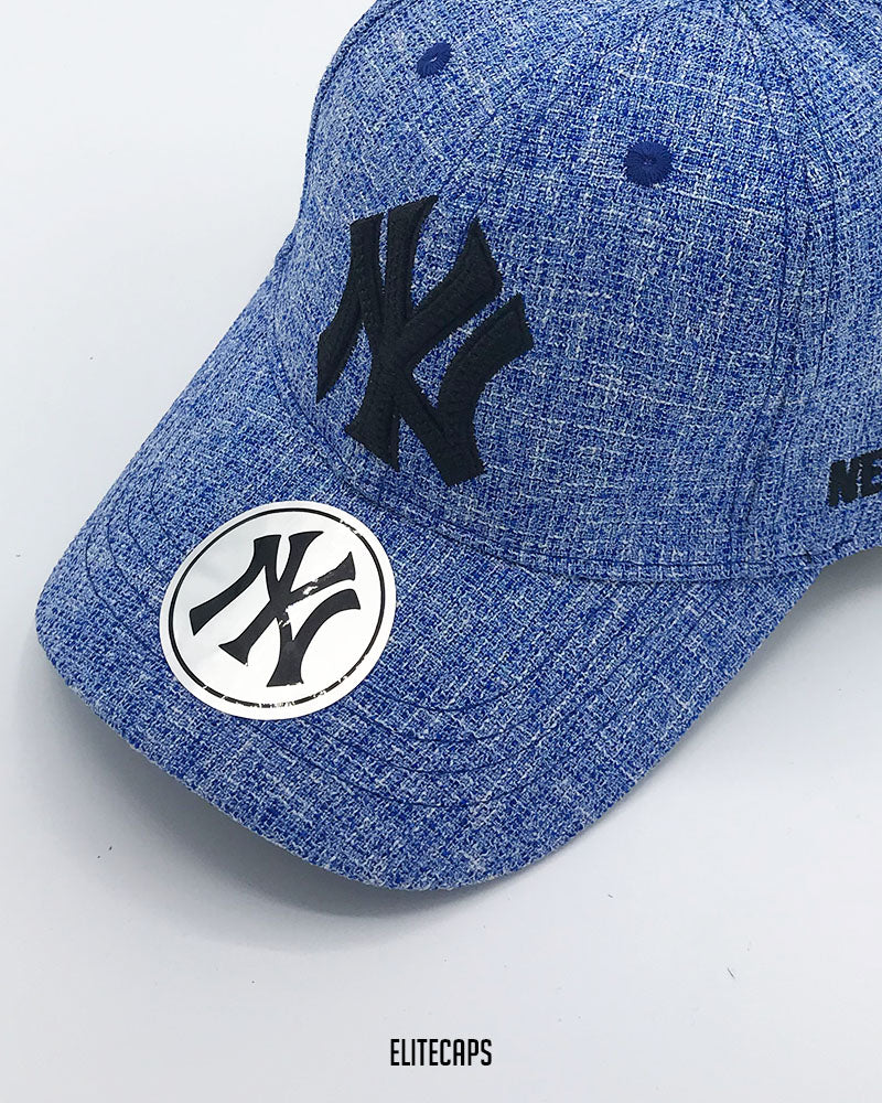 Premium NY Blue Baseball Cap - C0351