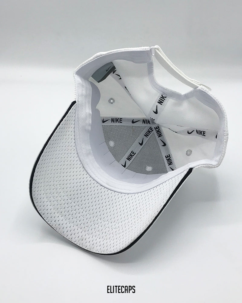 White NK Heritage Mesh Cap - C0271