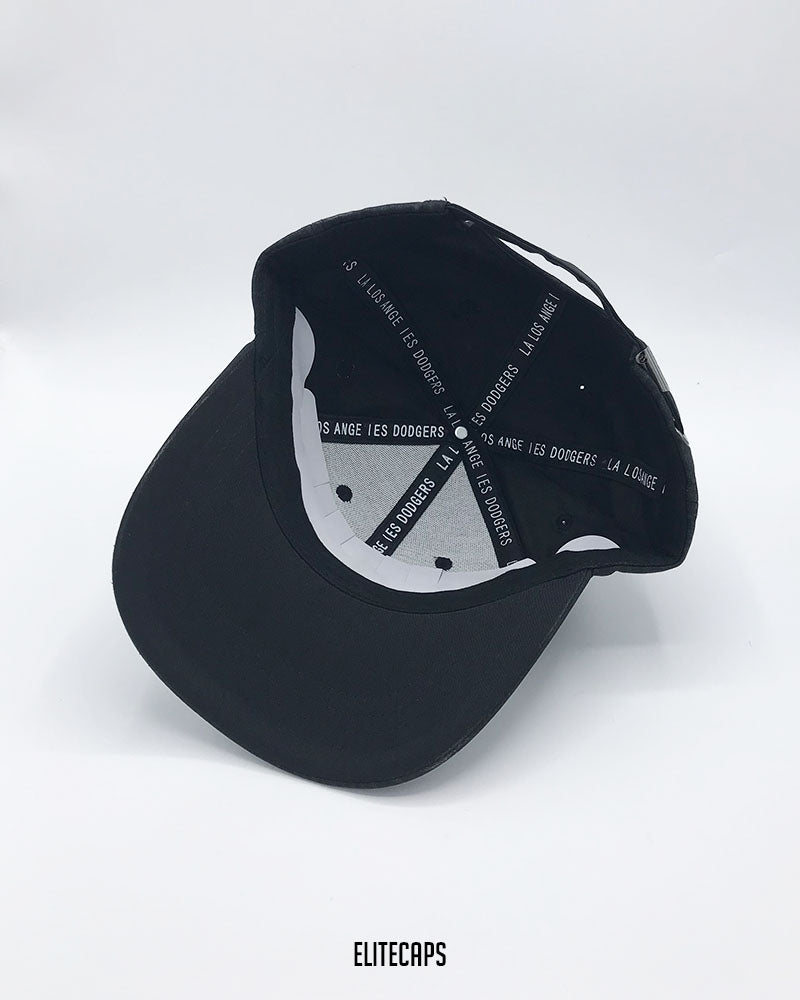 LA Grey Pinstripe Baseball Cap - C0422