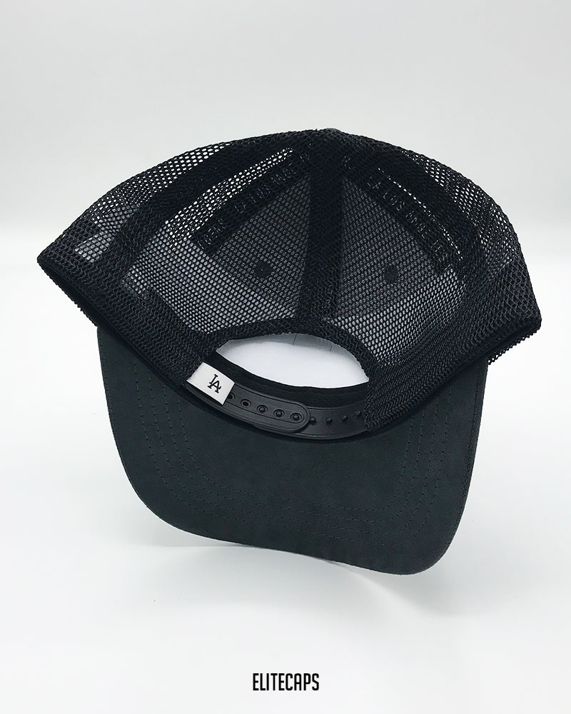 Grey LA Trucker Cap - C0273