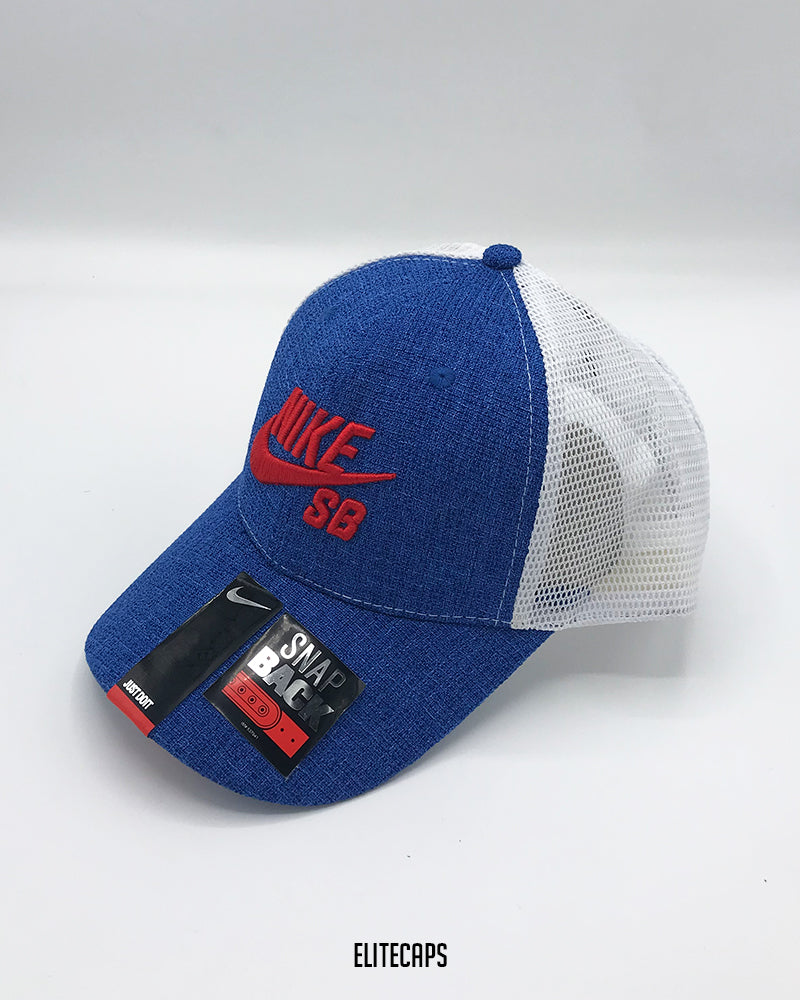 Blue NKE SB Trucker Cap - C0275