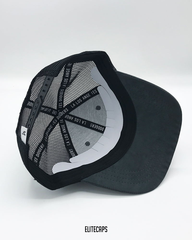 Grey LA Trucker Cap - C0273