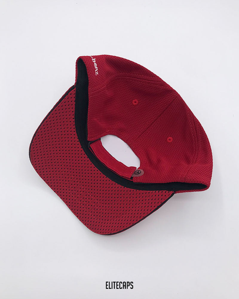 Red M-AMG Mesh Cap - C0391