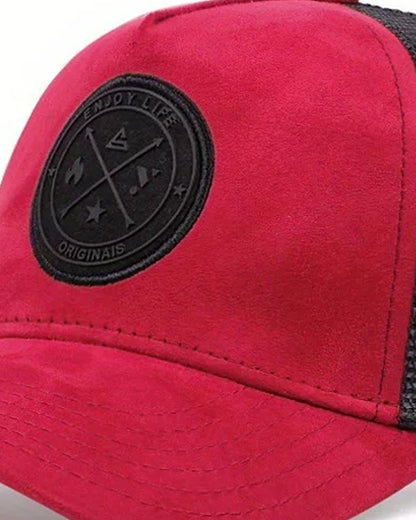 Red Velvet Royal Trucker Cap - C0113C