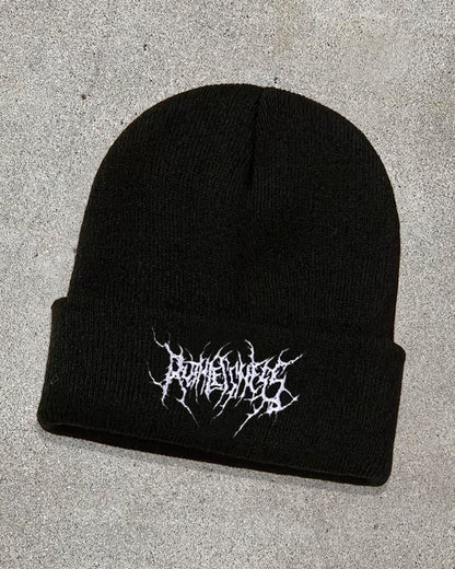 Gothic Street Punk Knitted Beanie - B0103