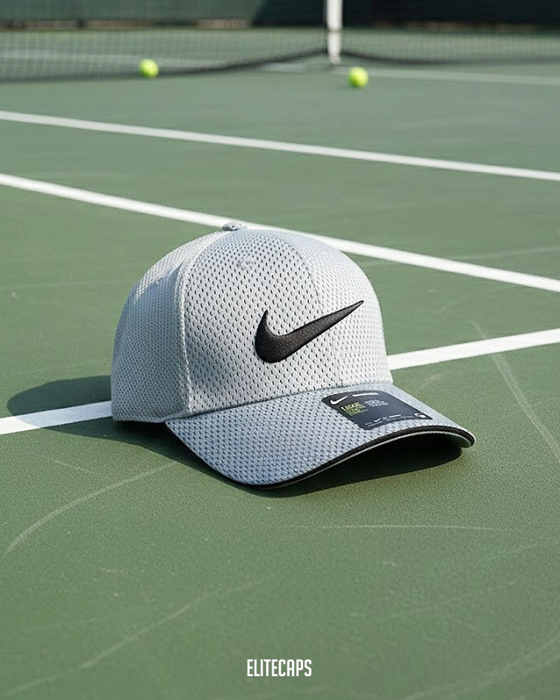 Grey NKE Heritage Mesh Cap - C0267