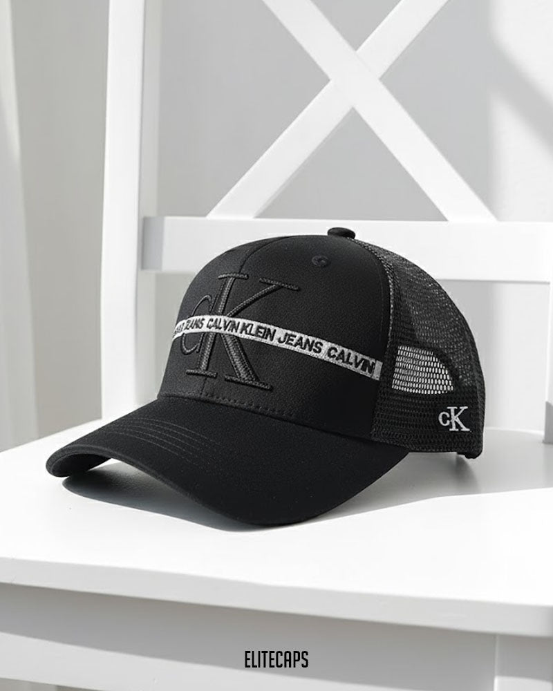 CK Black Classic Trucker Cap - C0303