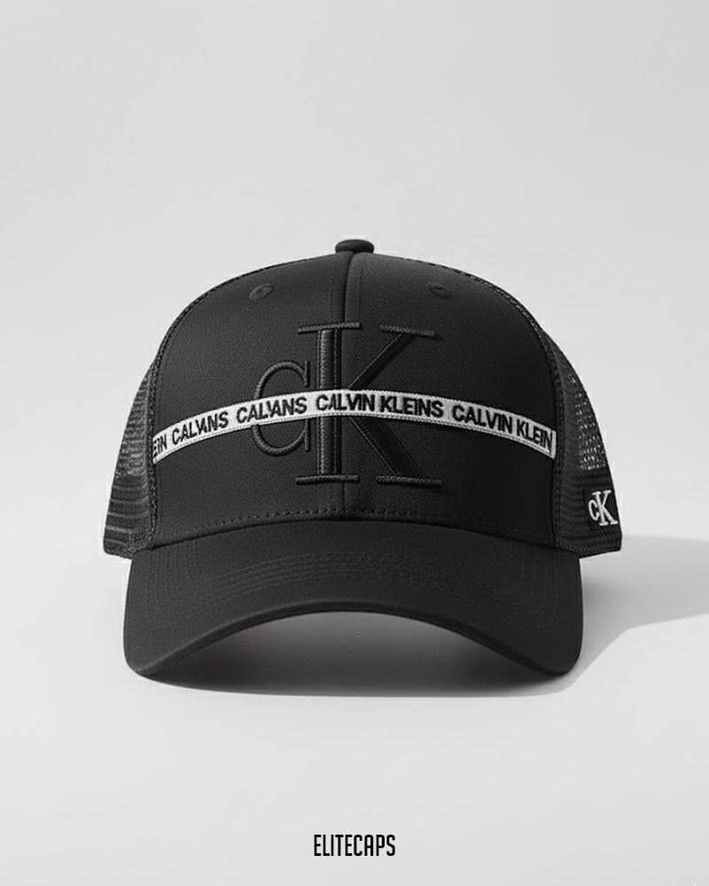 CK Black Classic Trucker Cap - C0303