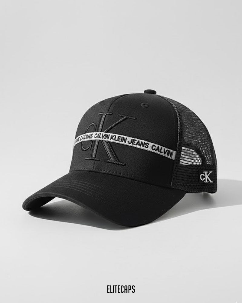 CK Black Classic Trucker Cap - C0303