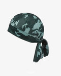Teal Camo Biker Bandana - B004