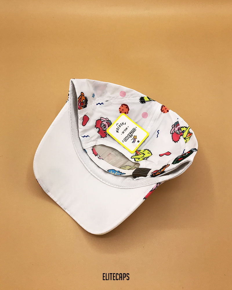 Cookie & Friends Vibrant Kids Cap (White) - KC1003
