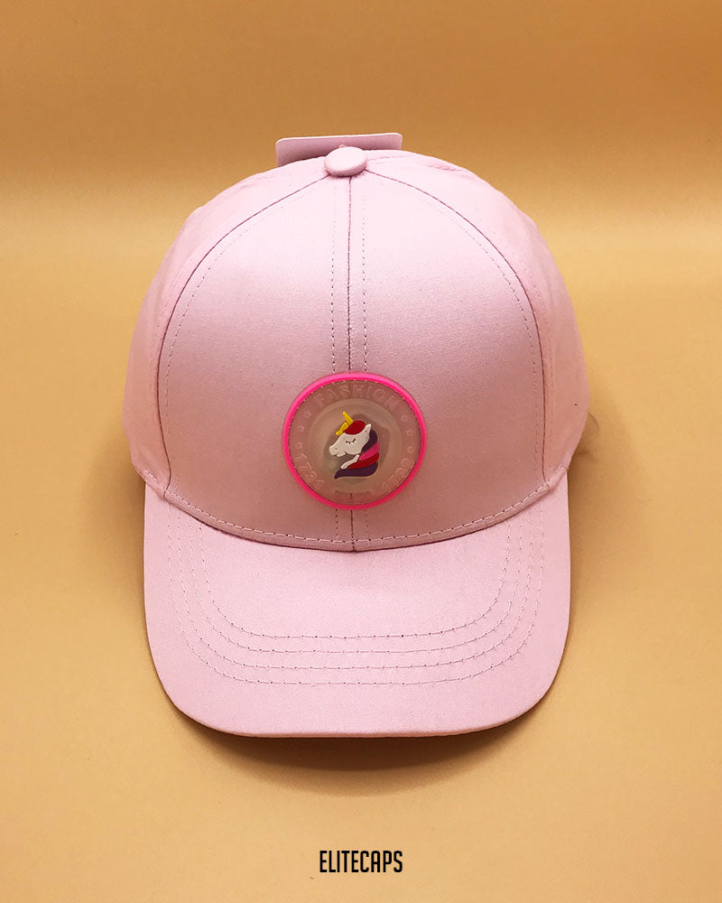 Baby Pink Horse Kids Cap - KC1006