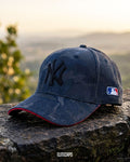 MLB Blue Denim NY Baseball Cap - C0522
