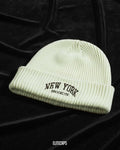 Versatile Off-White New York Brooklyn Embroidered Beanie - B0114