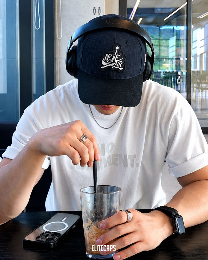 Navy Blue NKE JORDAN Baseball Cap - C0468