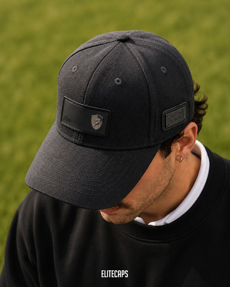 Luxury Bold Grey Horse BKT Cap - C0495