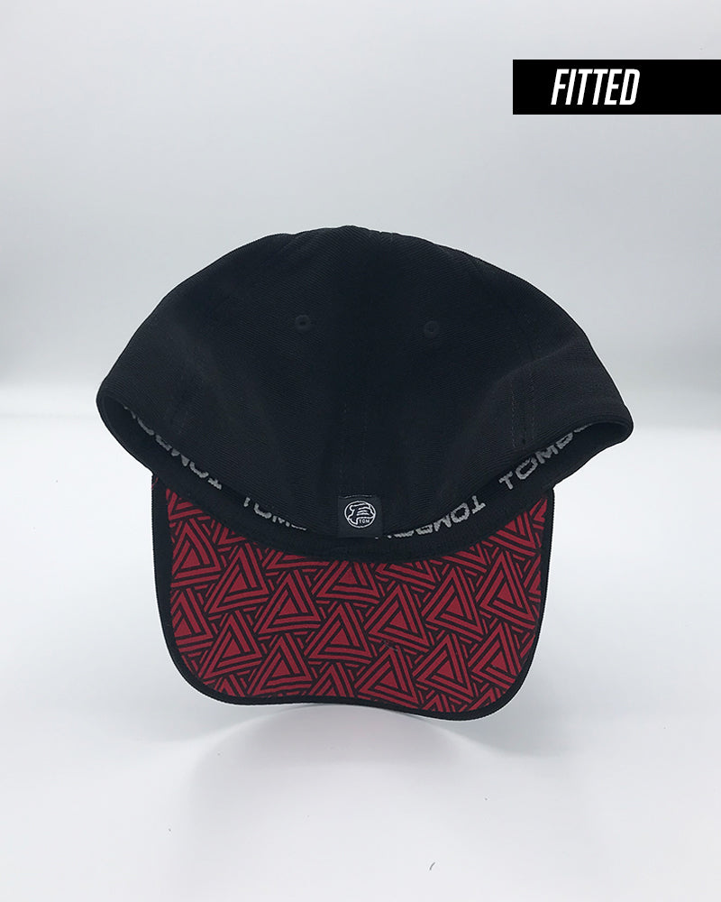 TOMBOY Black Fitted Cap - FLEXFIT - FC016