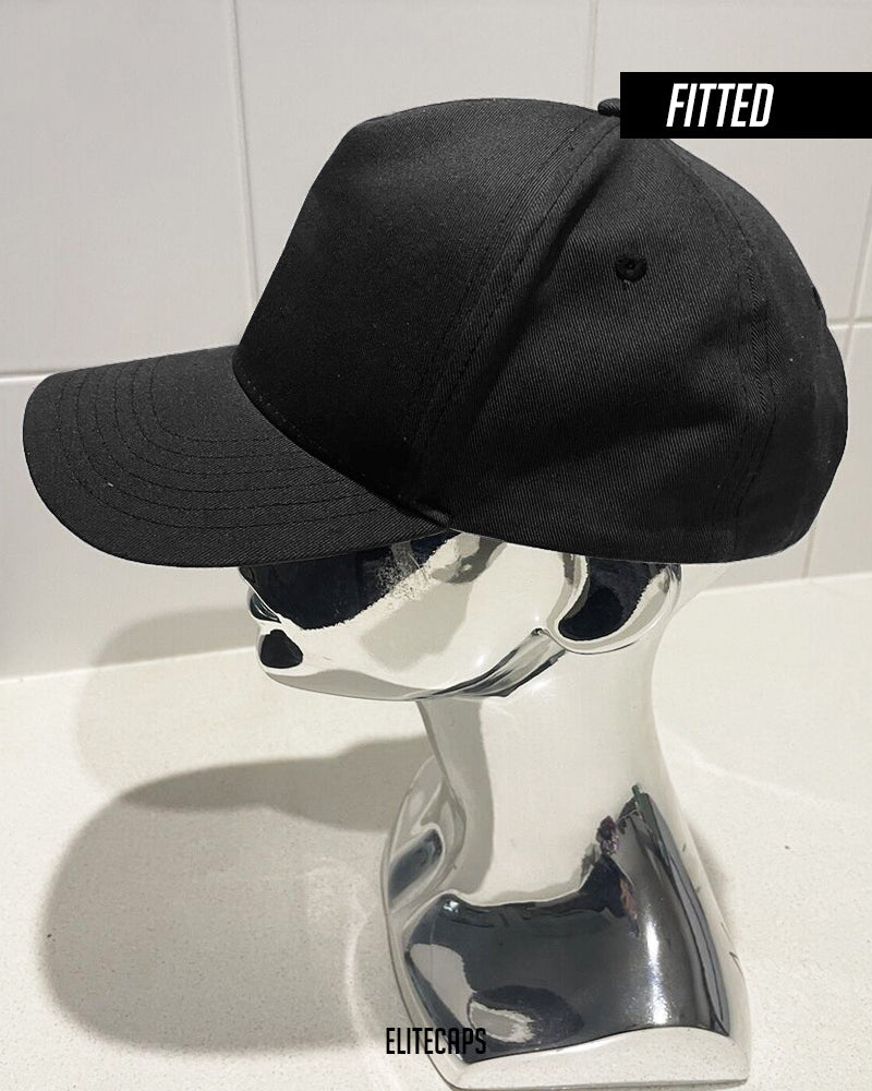Charcoal Grey Fitted Cap - FLEXFIT - FC003