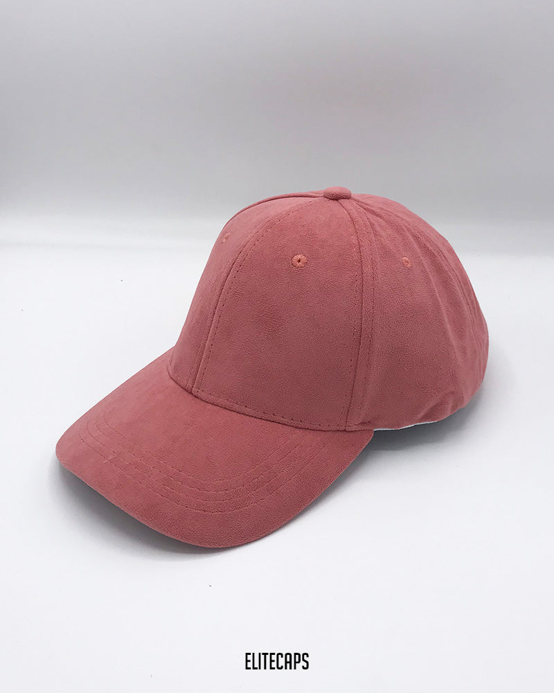 Basic Pink Suede Cap - C0188