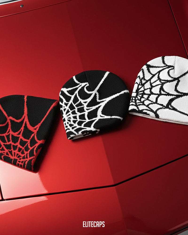 Superhero-Inspired Spider Soft Beanies - B0134