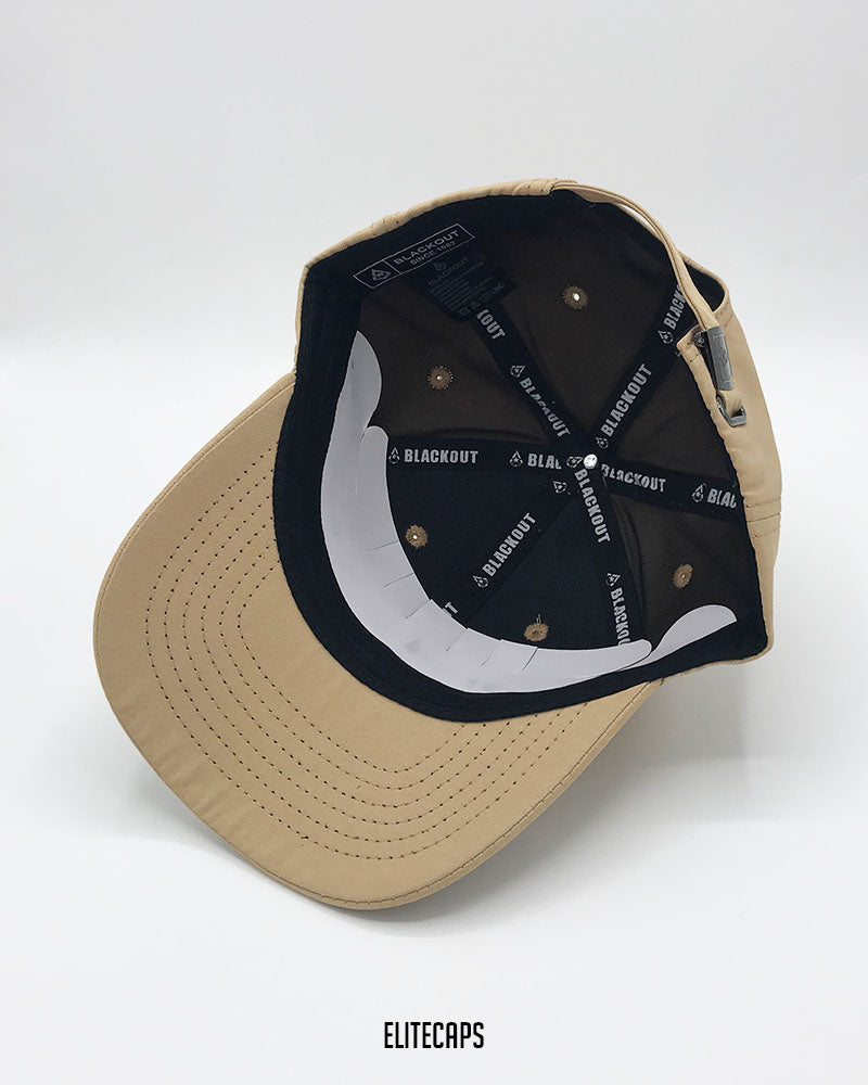 Luxury Khaki Beige Horse BKT Cap - C0469